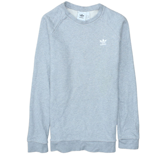 Mens UK Size S adidas Grey Pullover Sweatshirt