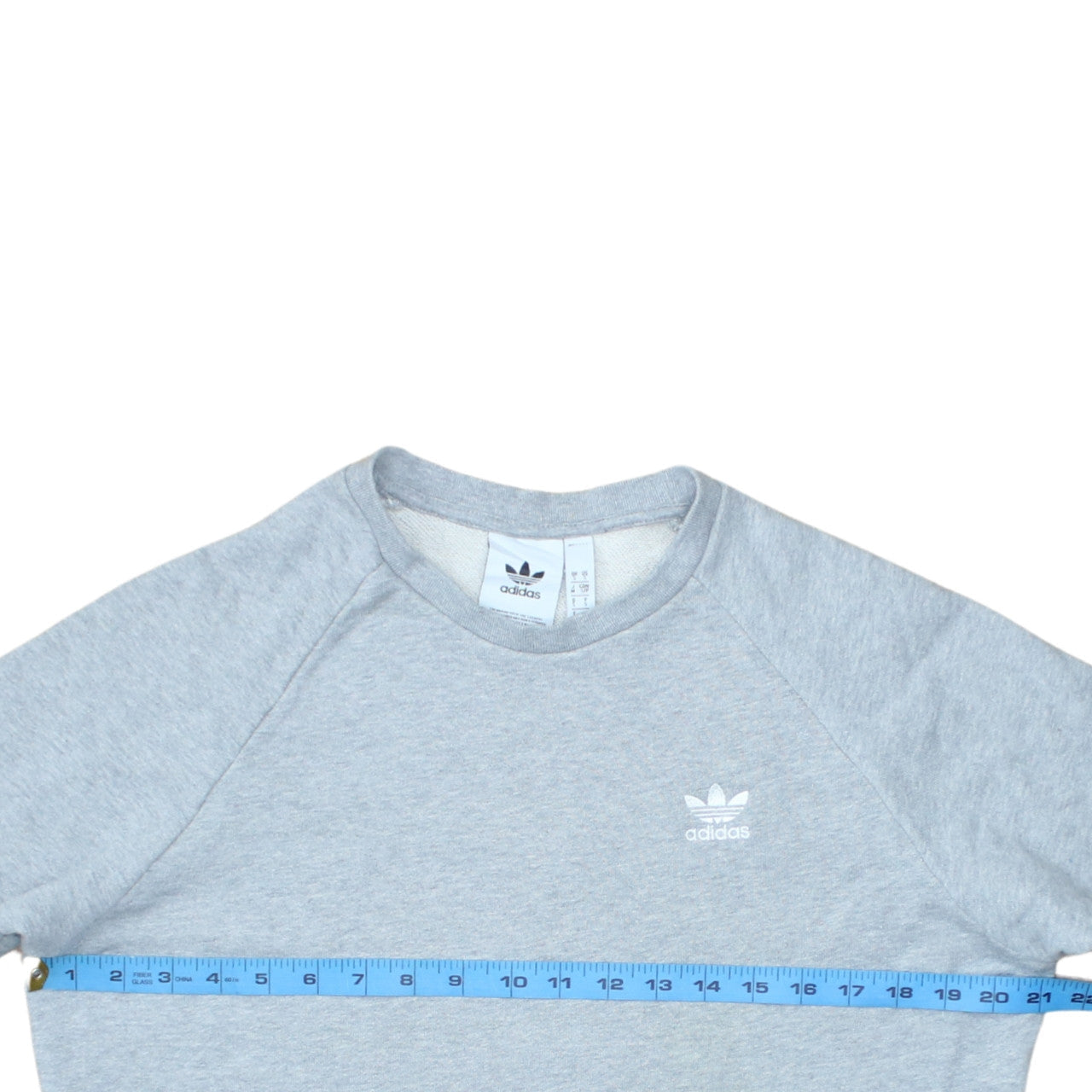 Mens UK Size S adidas Grey Pullover Sweatshirt