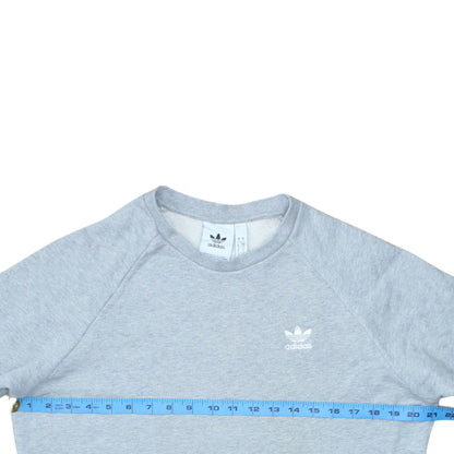 Mens UK Size S adidas Grey Pullover Sweatshirt