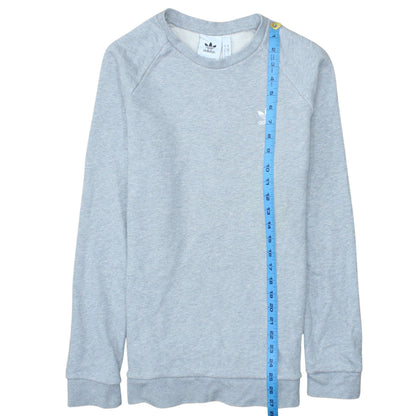 Mens UK Size S adidas Grey Pullover Sweatshirt