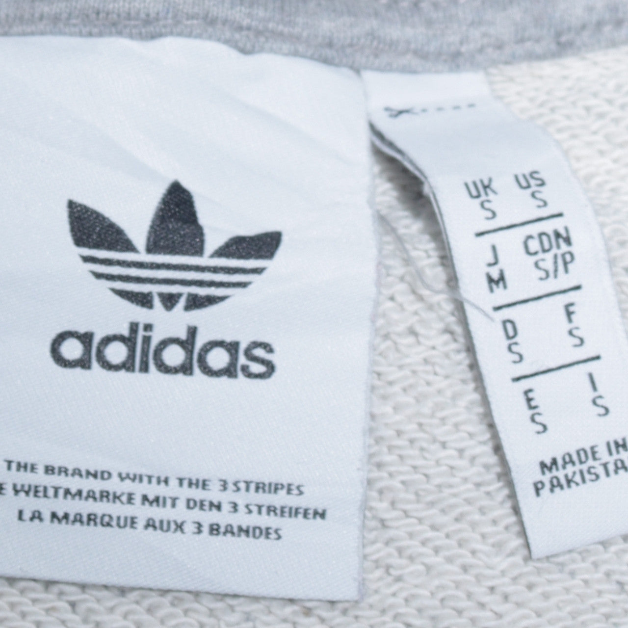 Mens UK Size S adidas Grey Pullover Sweatshirt