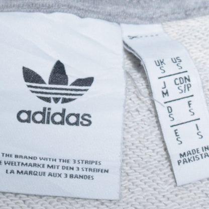 Mens UK Size S adidas Grey Pullover Sweatshirt