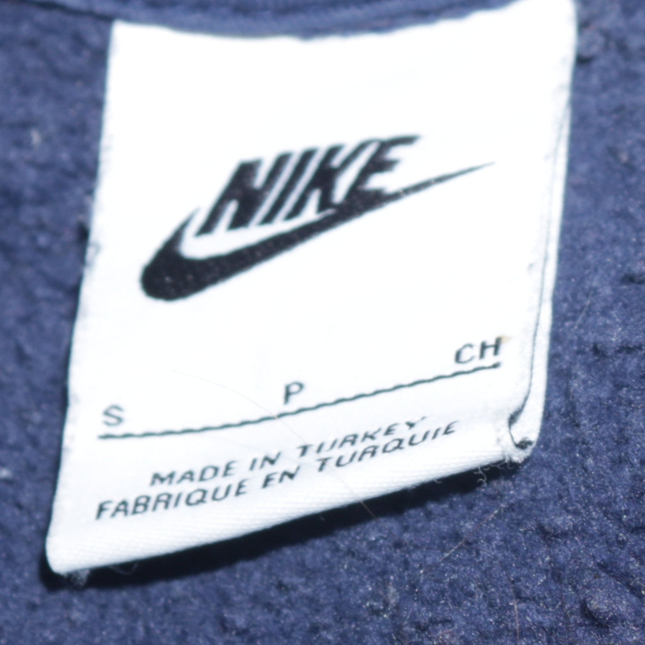 Mens UK Size S Nike Blue Pullover Hoodie