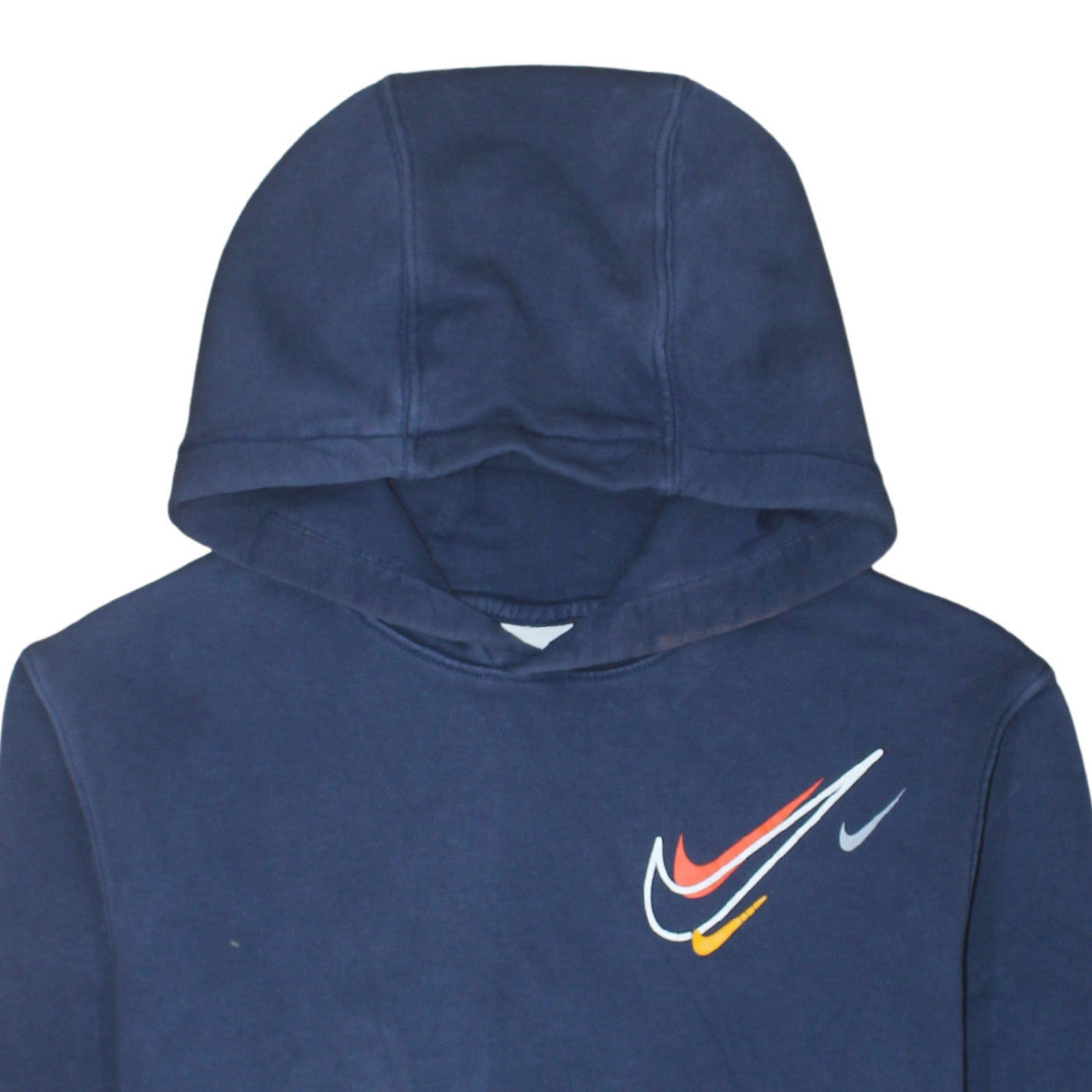 Mens UK Size S Nike Blue Pullover Hoodie