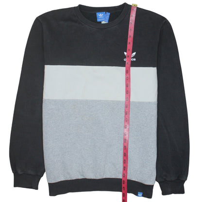Mens UK Size M adidas Multicoloured Pullover Sweatshirt
