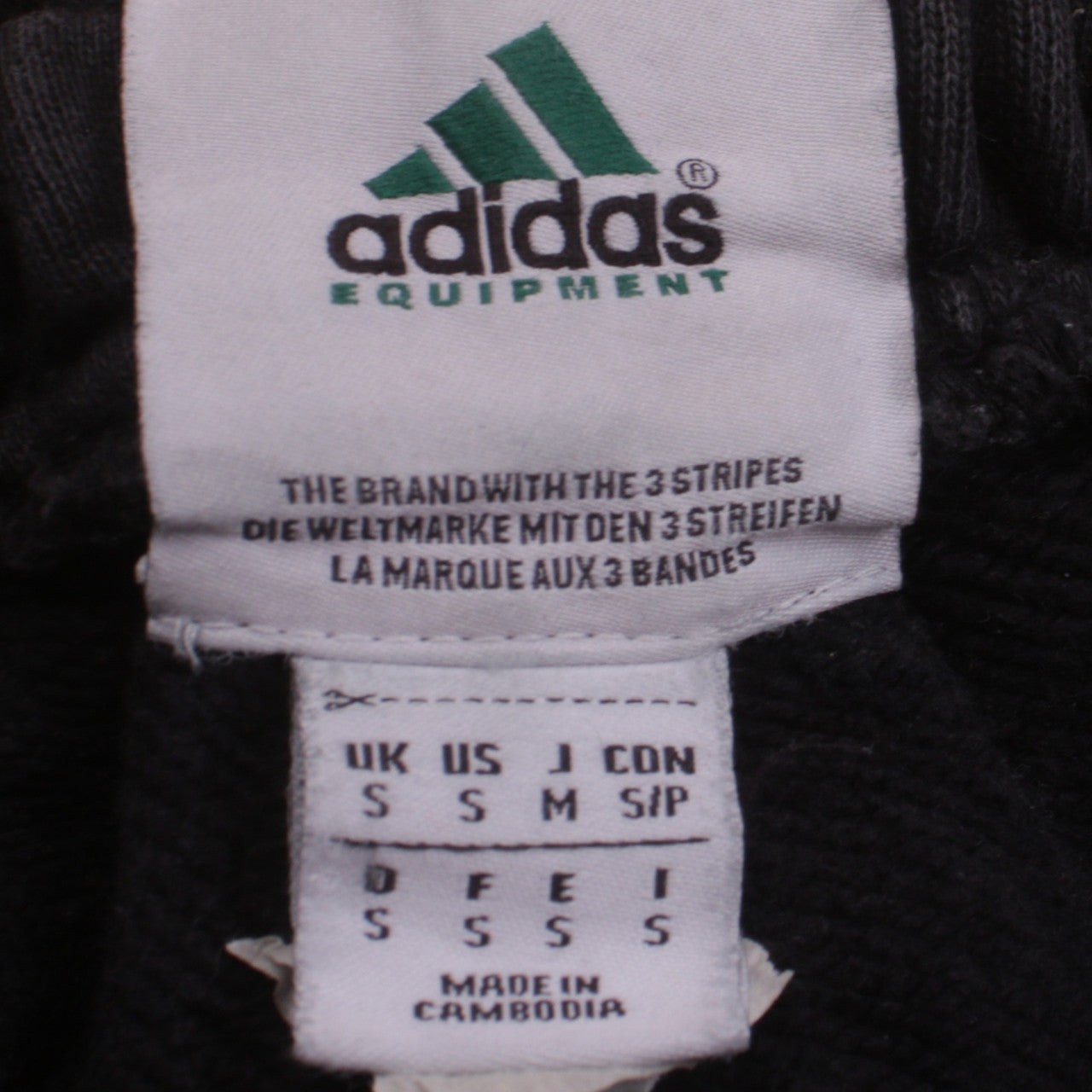 Mens UK Size S adidas Regular Fit Sweatpants Black Trousers