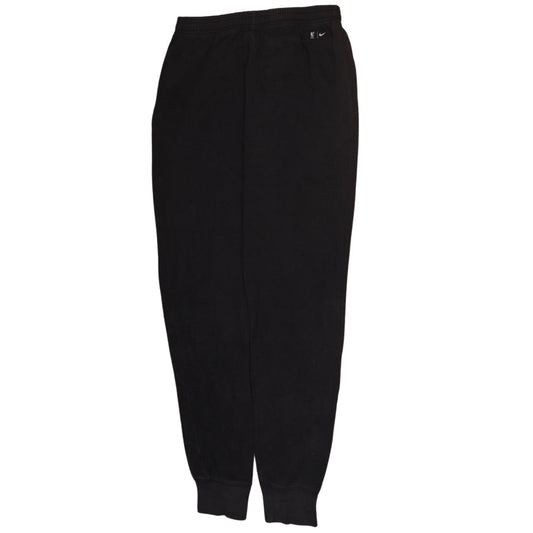 Mens UK Size S Nike Regular Fit Jogger Black Trousers