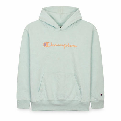 Champion Boys Blue XL Pullover Hoodie with Logo Embroidery