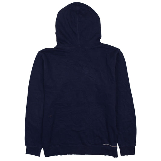 Mens UK Size XL Under armour Blue Pullover Hoodie