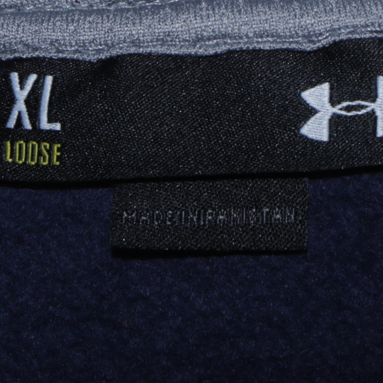 Mens UK Size XL Under armour Blue Pullover Hoodie