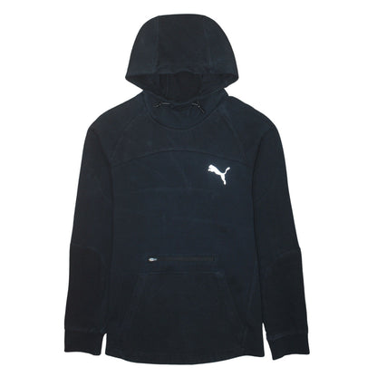 Womens UK Size M PUMA Black Pullover Hoodie
