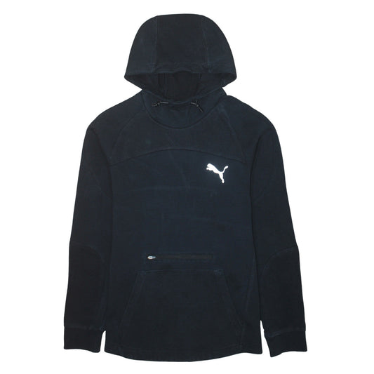 Womens UK Size M PUMA Black Pullover Hoodie