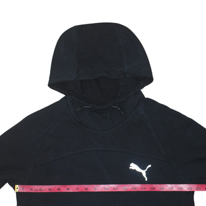Womens UK Size M PUMA Black Pullover Hoodie
