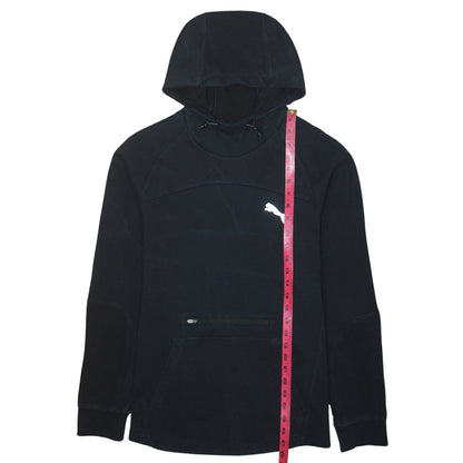 Womens UK Size M PUMA Black Pullover Hoodie