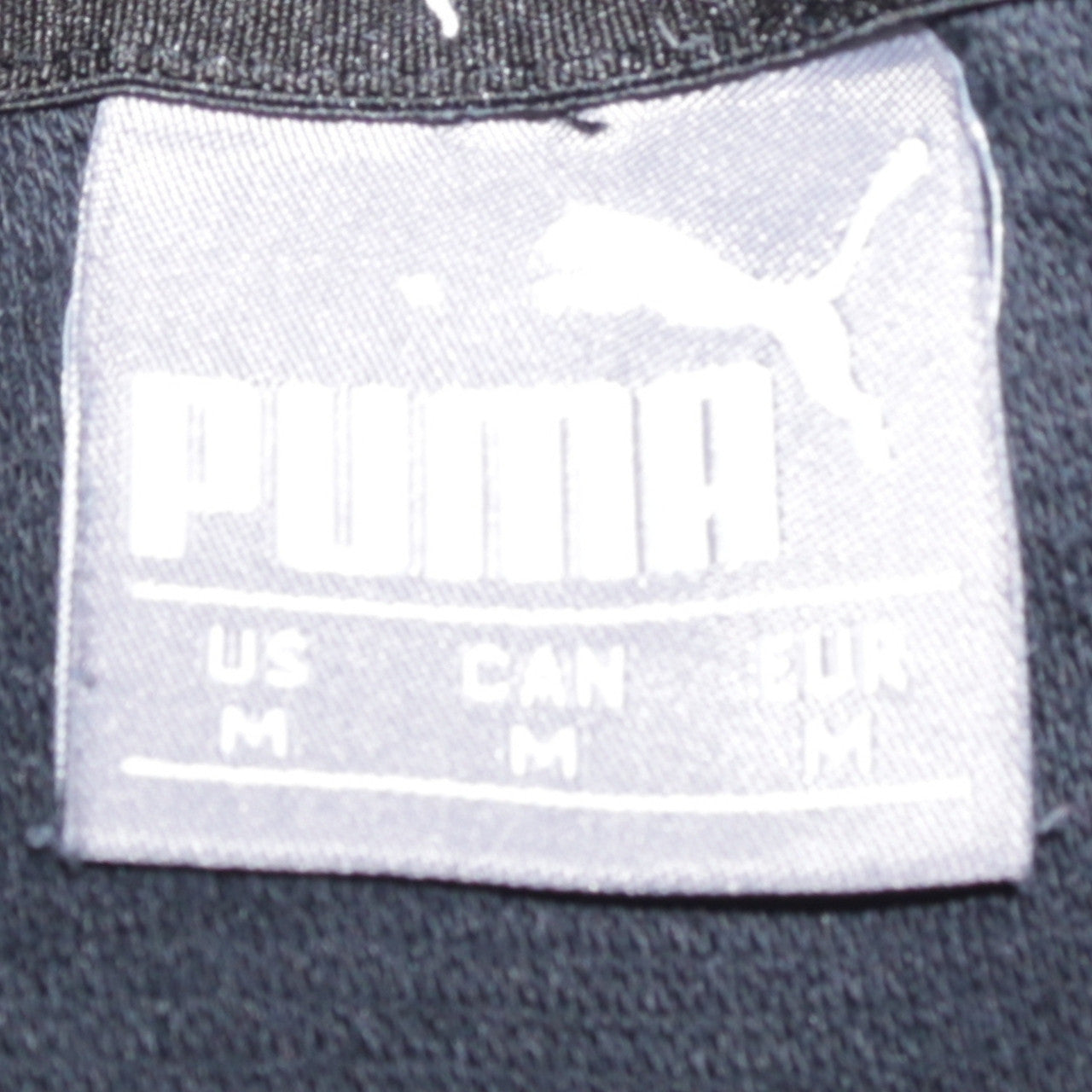 Womens UK Size M PUMA Black Pullover Hoodie