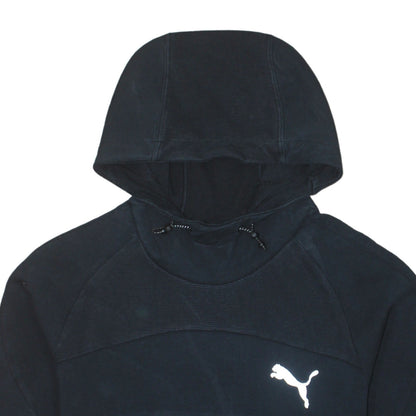 Womens UK Size M PUMA Black Pullover Hoodie