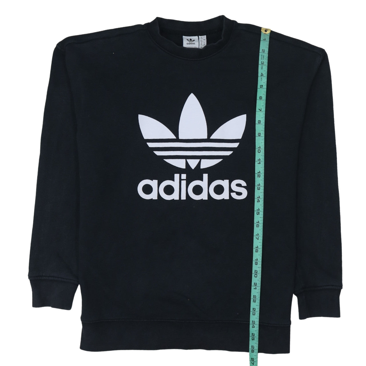 Womens UK Size 12 adidas Black Pullover Sweatshirt