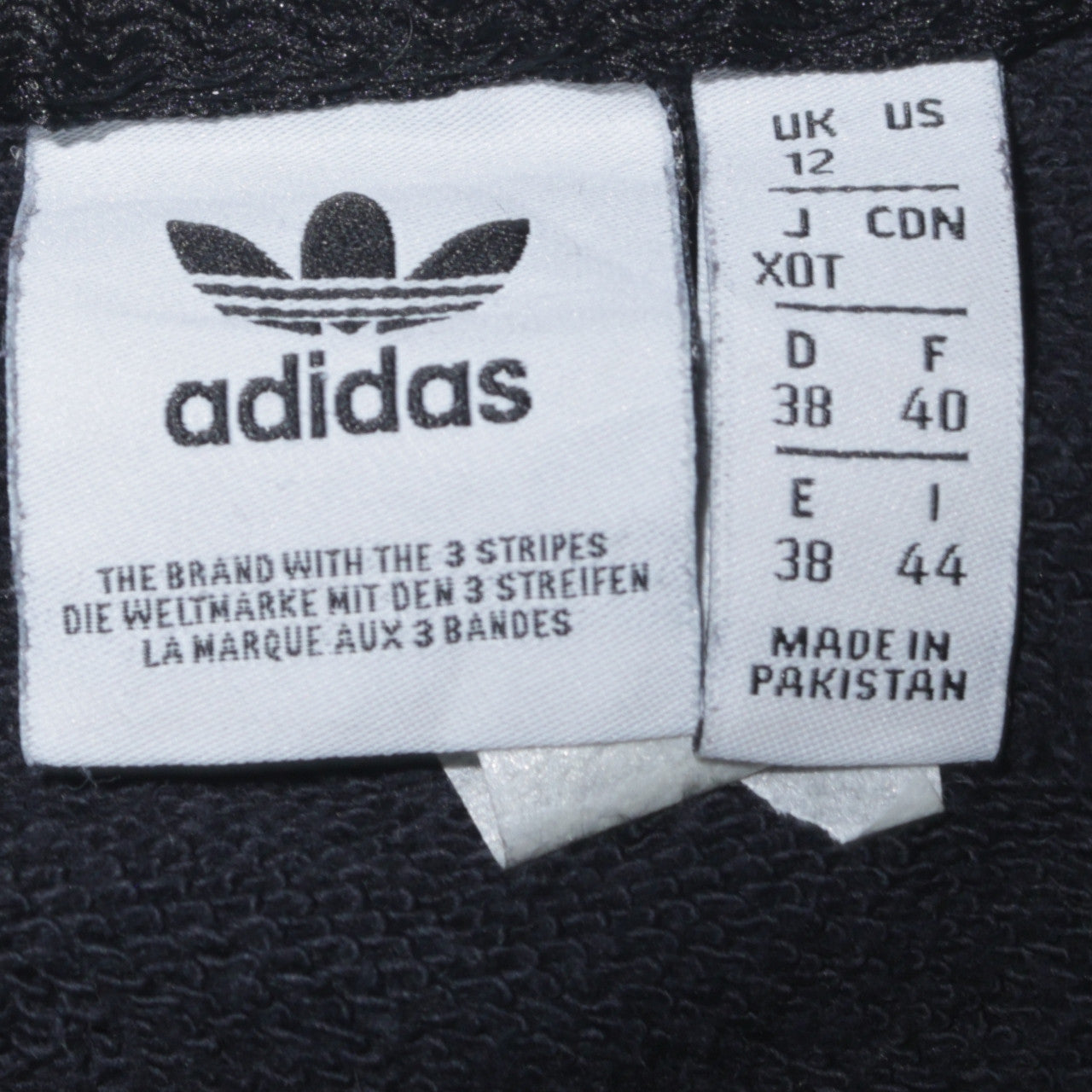 Womens UK Size 12 adidas Black Pullover Sweatshirt