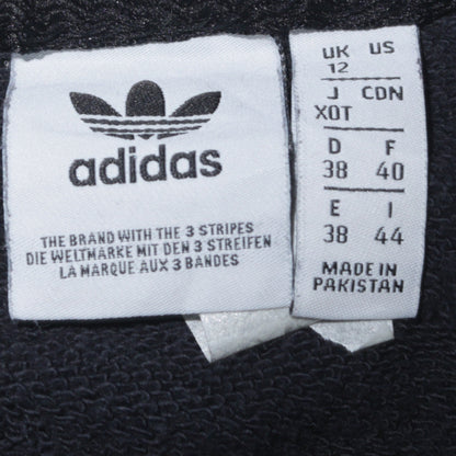 Womens UK Size 12 adidas Black Pullover Sweatshirt