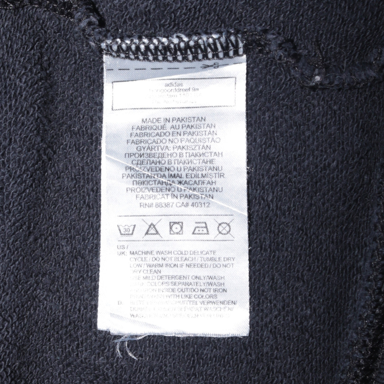 Womens UK Size 12 adidas Black Pullover Sweatshirt