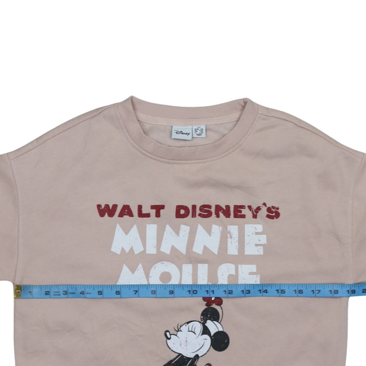 Womens UK Size 2XS Disney Beige Pullover Sweatshirt