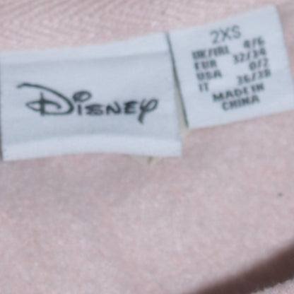 Womens UK Size 2XS Disney Beige Pullover Sweatshirt