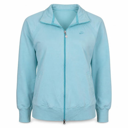 Womens UK Size L Nike Blue Gym & Training Running & Jogging Walking Jacket