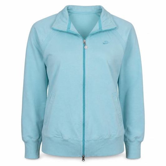 Womens UK Size L Nike Blue Gym & Training Running & Jogging Walking Jacket