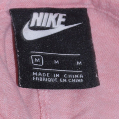 Womens UK Size M Nike Pink Full Zip Hoodie
