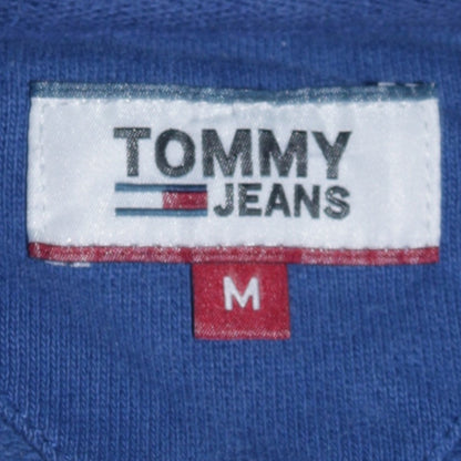 Mens UK Size M Tommy Jeans Blue Pullover Sweatshirt