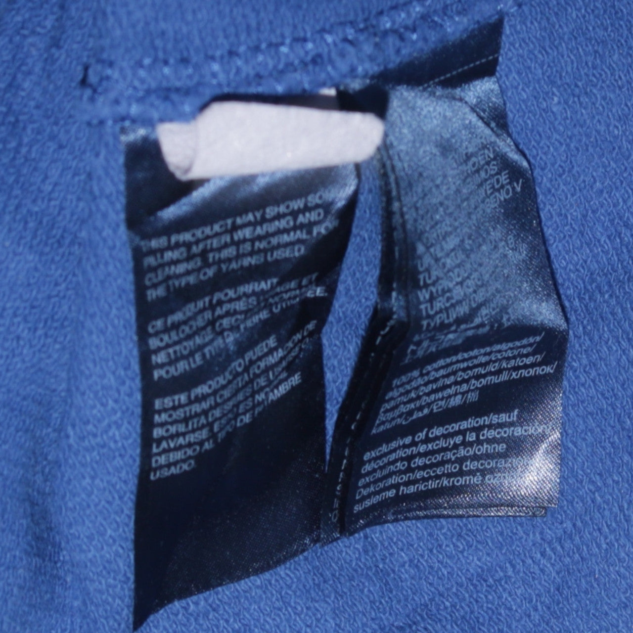 Mens UK Size M Tommy Jeans Blue Pullover Sweatshirt
