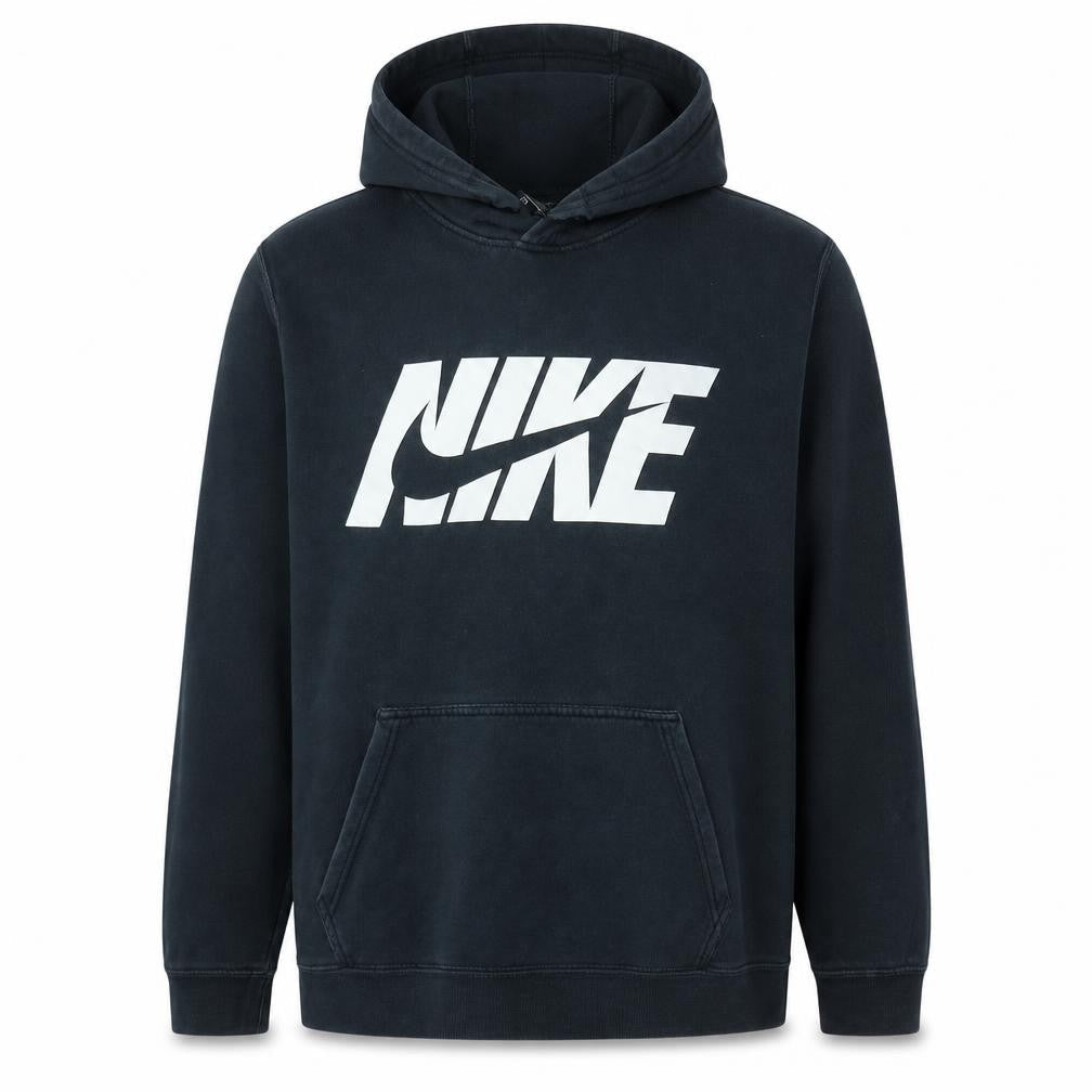 Mens UK Size M Nike Black Pullover Hoodie