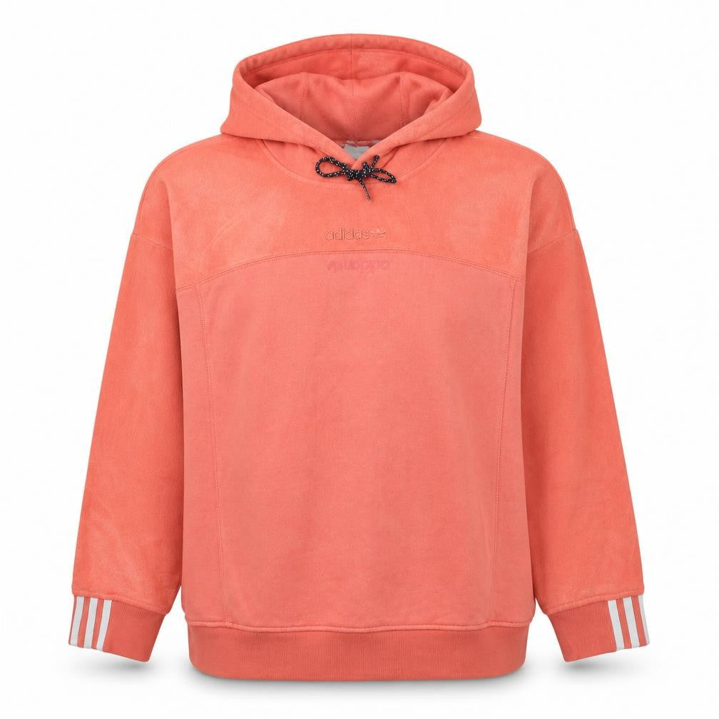 Womens UK Size 16 adidas Pink Pullover Hoodie