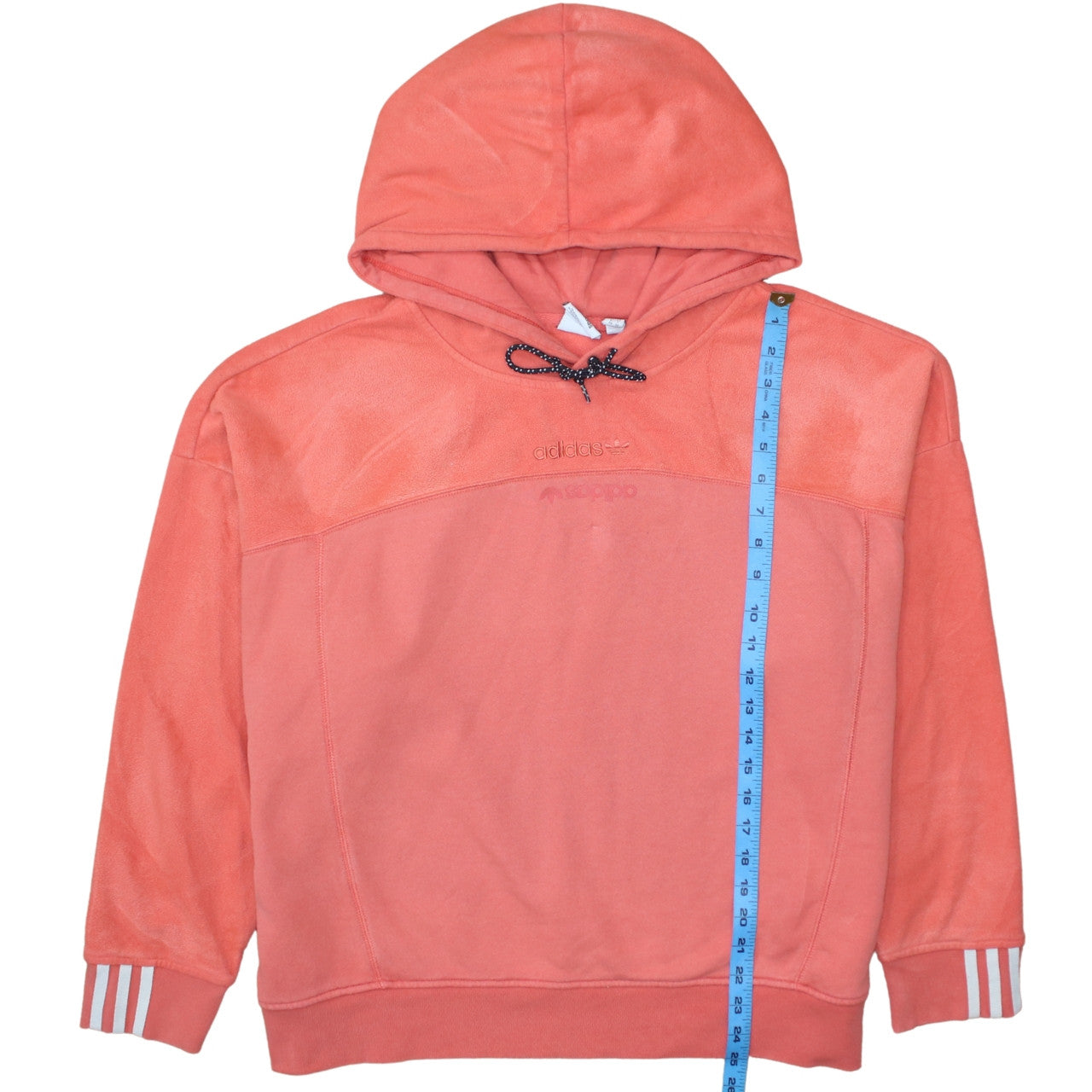 Womens UK Size 16 adidas Pink Pullover Hoodie