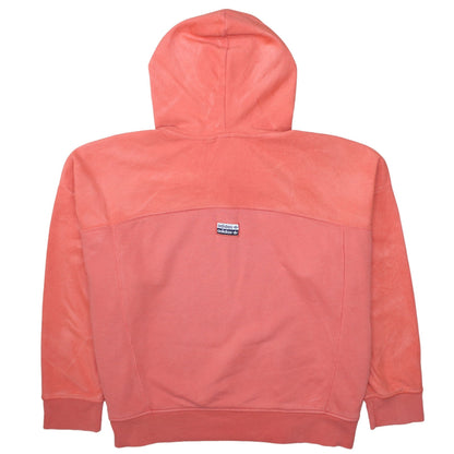 Womens UK Size 16 adidas Pink Pullover Hoodie