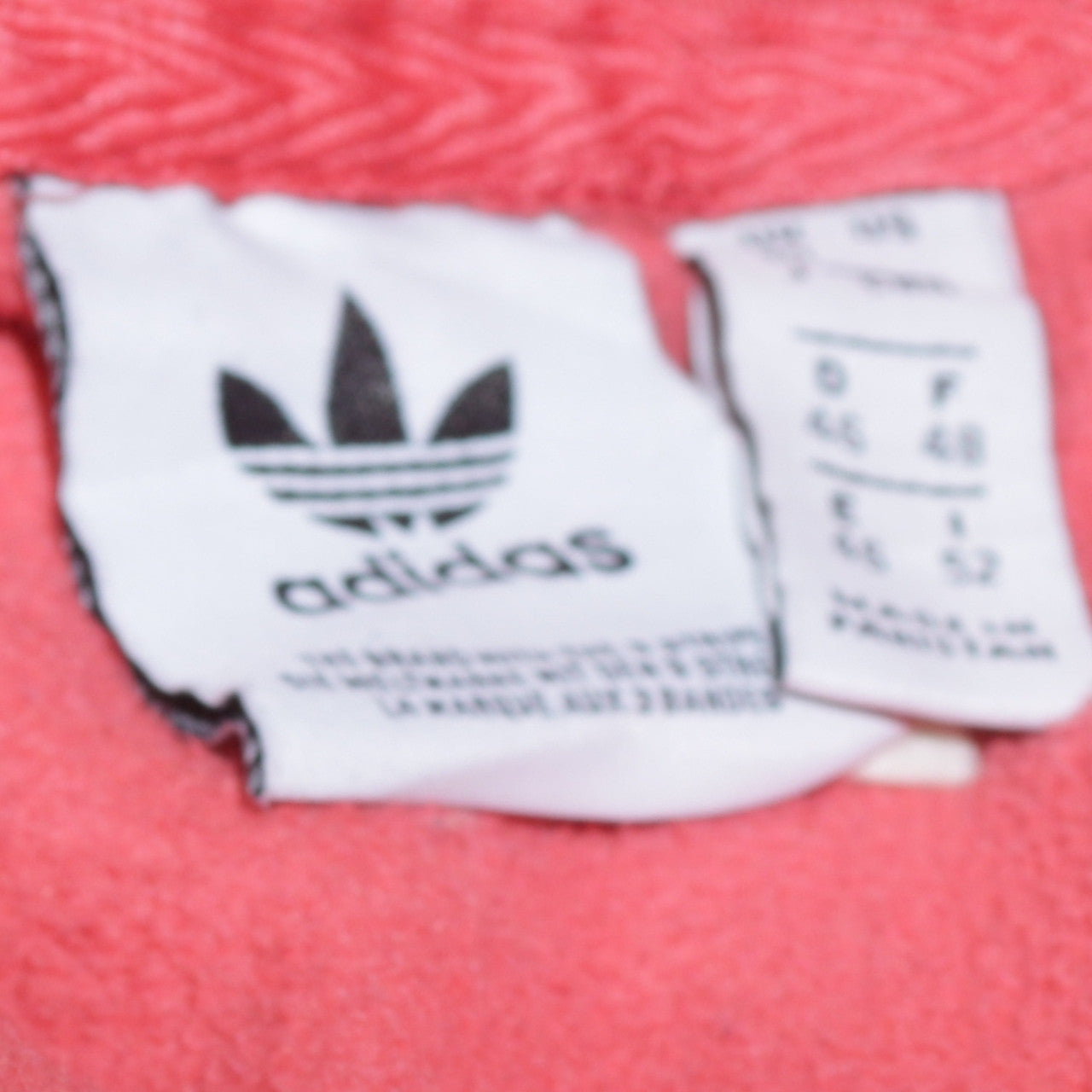 Womens UK Size 16 adidas Pink Pullover Hoodie