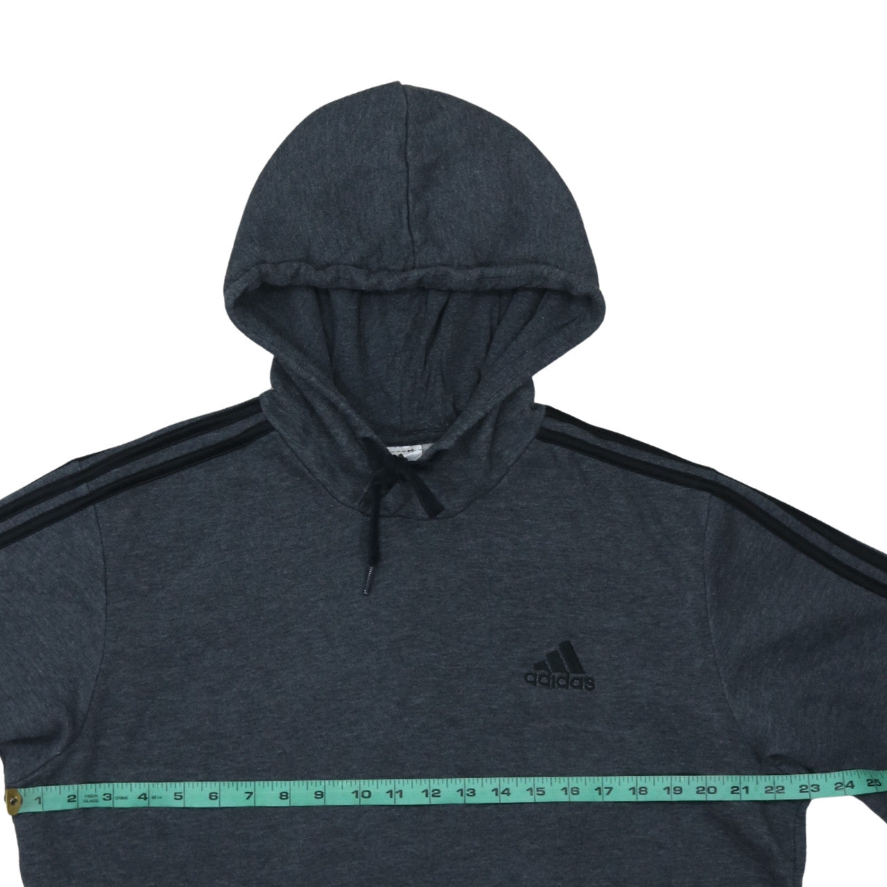 Mens UK Size L adidas Grey Pullover Hoodie