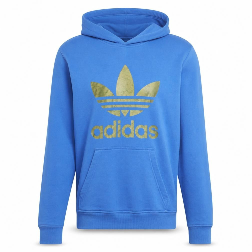 Mens UK Size S adidas Blue Pullover Hoodie