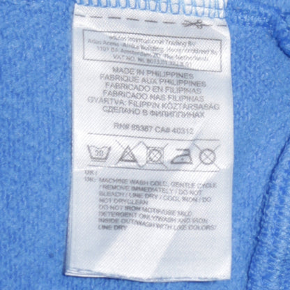 Mens UK Size S adidas Blue Pullover Hoodie