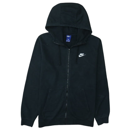 Mens UK Size L Nike Black Full Zip Hoodie