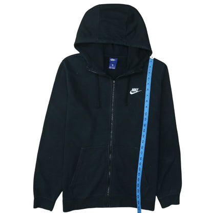 Mens UK Size L Nike Black Full Zip Hoodie