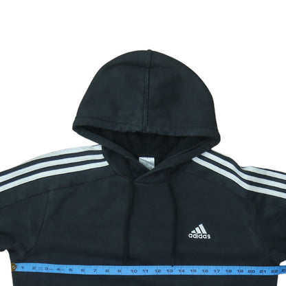 Mens UK Size M adidas Black Pullover Hoodie