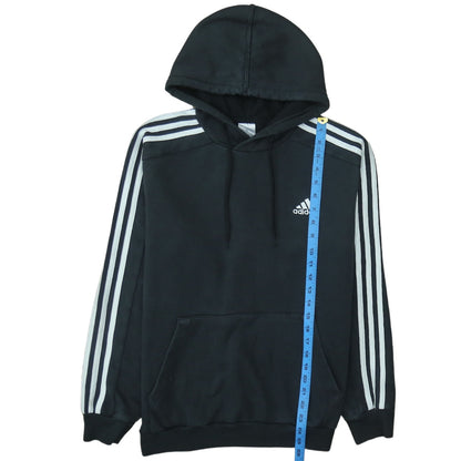 Mens UK Size M adidas Black Pullover Hoodie