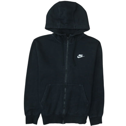 Mens UK Size S Nike Black Full Zip Hoodie