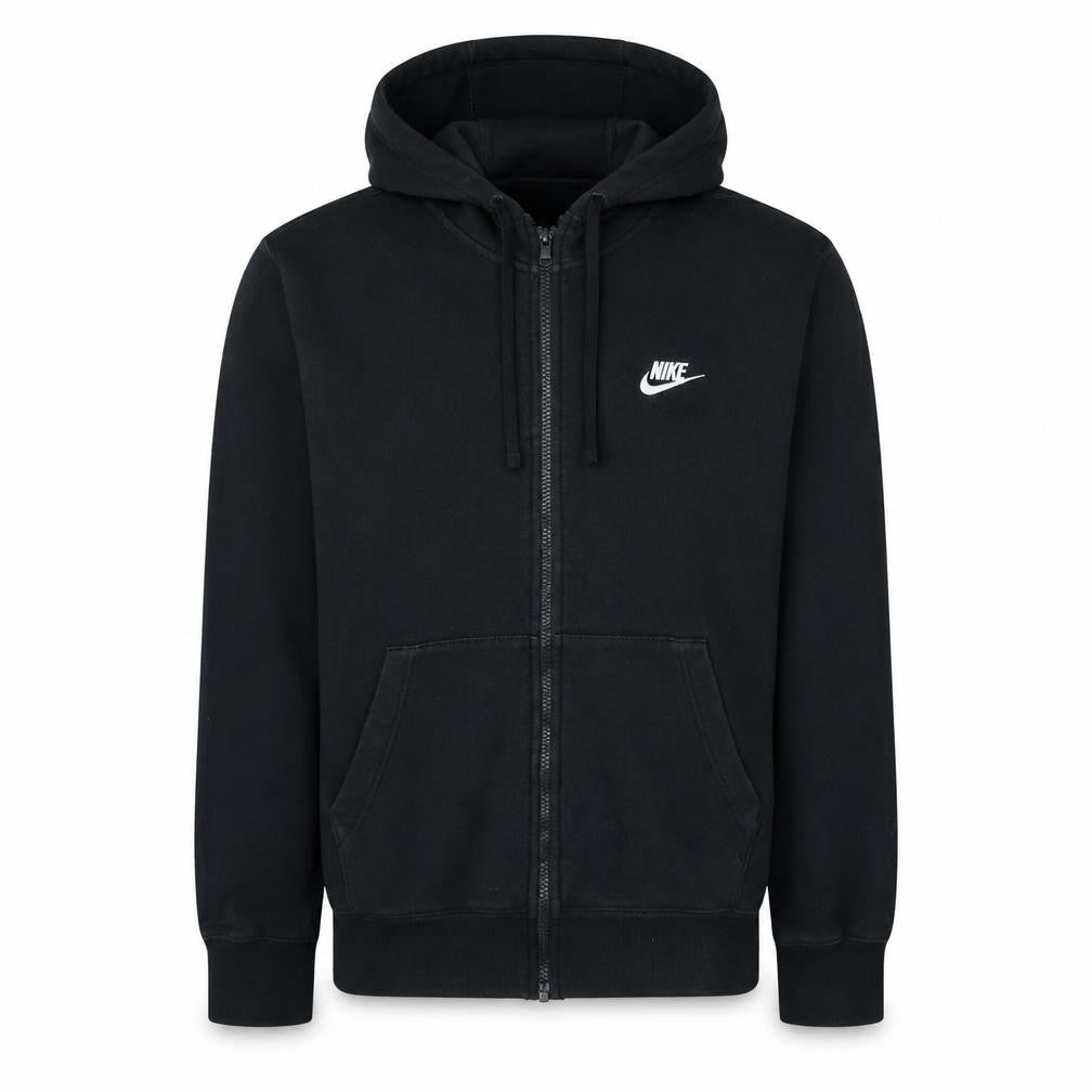 Mens UK Size S Nike Black Full Zip Hoodie
