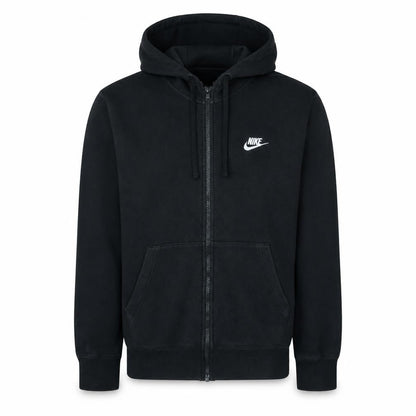 Mens UK Size S Nike Black Full Zip Hoodie
