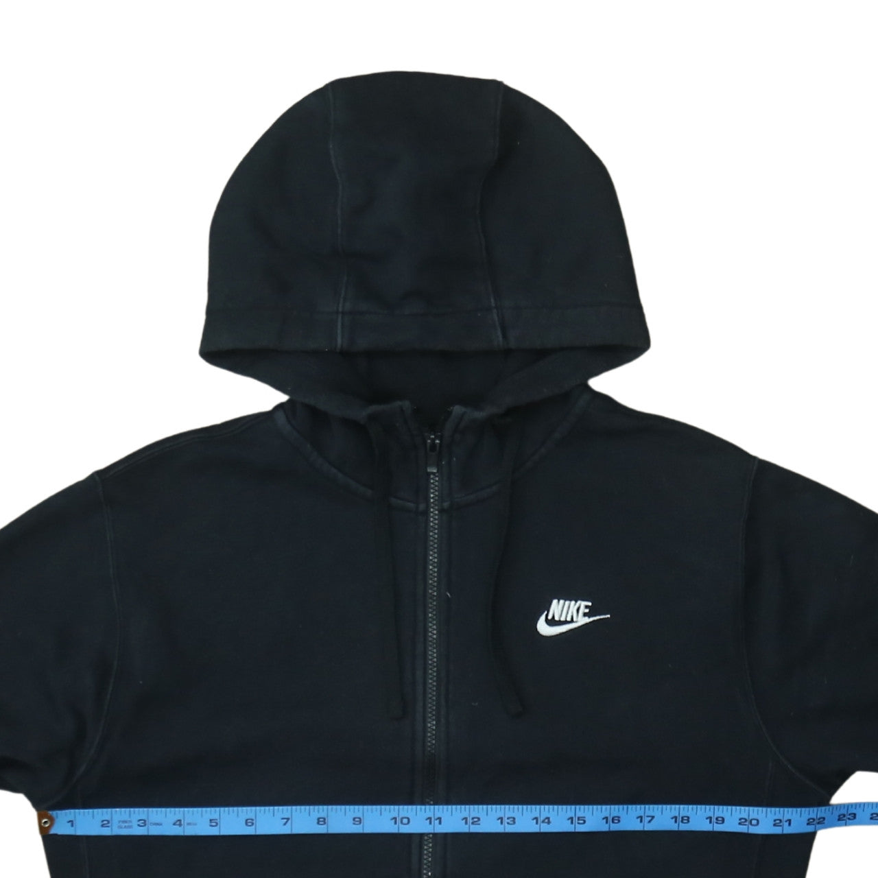 Mens UK Size S Nike Black Full Zip Hoodie