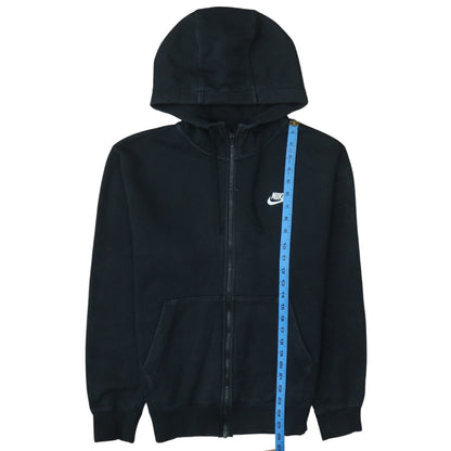 Mens UK Size S Nike Black Full Zip Hoodie
