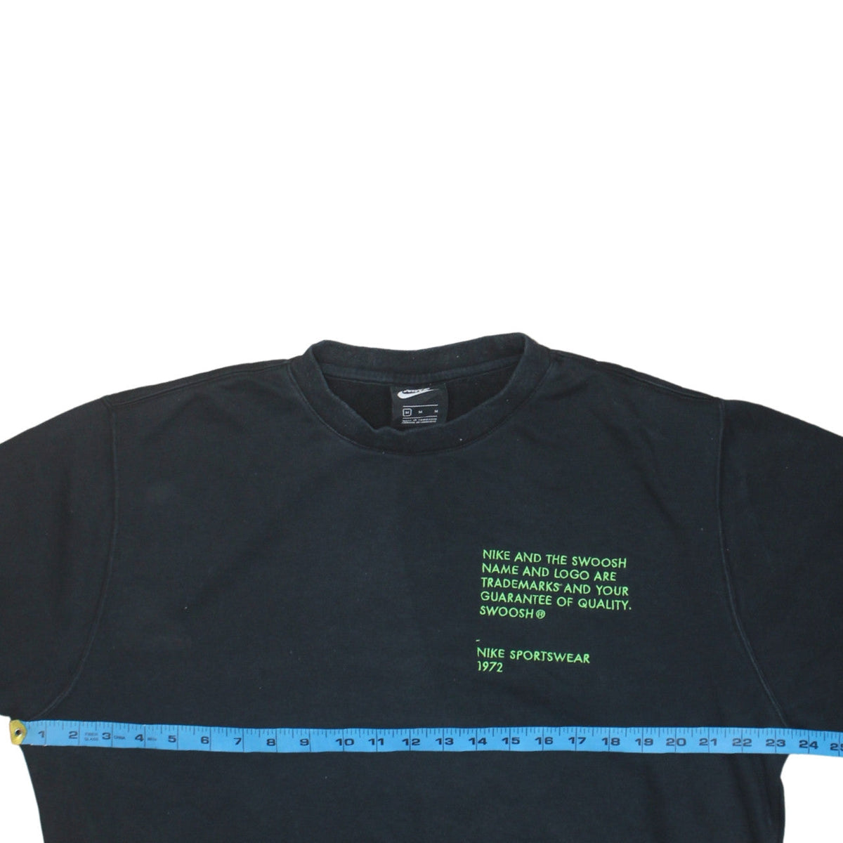 Mens UK Size M Nike Black Pullover Sweatshirt