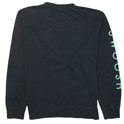 Mens UK Size M Nike Black Pullover Sweatshirt